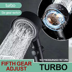 Household Bath Shower Water Filter Heater Set Turbocharged Shower Sprinkler Head