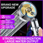 Turbo Pressurized Shower Water Filter With Rotating Detachable Shower Head