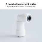 Household Water Filter Fittings Elbow Connector 2 Point Quick Connect