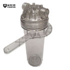 10" Transparent Bottle Water Purifier Accessories 2 Points Explosion Proof Water Purifier Filter Shell