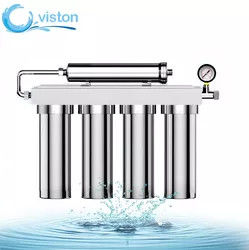 Housing Faucet Cartridge 304 Stainless Steel Water Purifier 0.01um