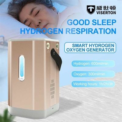 High Purity 99.99% SPE PEM Hydrogen Generator H2 Gas Inhalation Machine