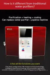Countertop or wall mounted Hot and Cold Water Dispenser portable desktop RO reverse osmosis water purifier for home