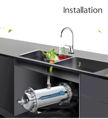 Drinking 1000l/H Stainless Water Filter For Under Sink Filtration System