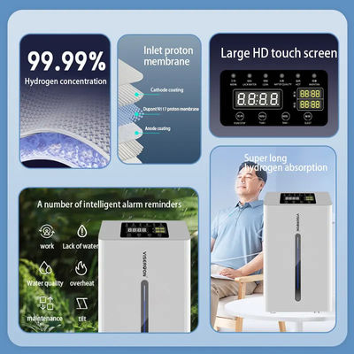 Smart High end oxygen hydrogen  inhalation machine hydrogen inhaler