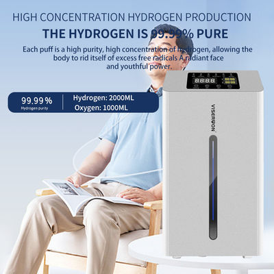 Hydrogen Inhalation Machine High Capacity Pem Hydrogen And Oxygen Generator Inhaler