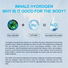 Hydrogen Inhalation Machine Breathing 900/1800 ml per minute Hydrogen Oxygen Generators PEM Hydrogen Inhaler