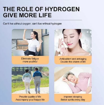 High Purity 99.99% SPE PEM Hydrogen Generator H2 Gas Inhalation Machine