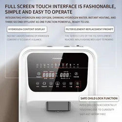 New Design Large Flow Oxygen Hydrogen Inhalation Machine  and rich Hydrogen water generator