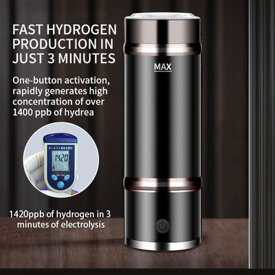 1300PPB Hydrogen Inhaler Cup Portable Smart Water Generator with 5V//1A Input Supply