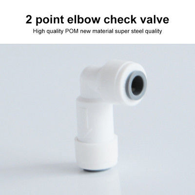 Water Filter Parts Certification ROHS L Pipe Quick Connector 1/4" Thread Tube