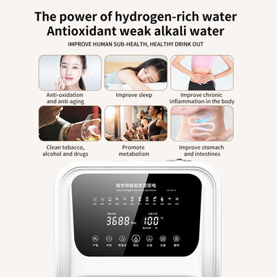 Table Hydrogen Rich Water Maker with SPE Plus Electrolytic Module