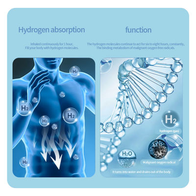 High Purity Hydrogen Inhalation Machine 4000ML H2 2000ML O2 with Smart Touchscreen