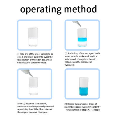 10ml Hydrogen Concentration Test Drop for Industrial Applications