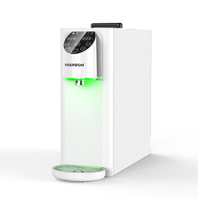 Household Hot Cold Water Dispenser 75G RO Water Dispenser Countertop with PP Carbon Reverse Osmosis/Ultra Filtration Membrane