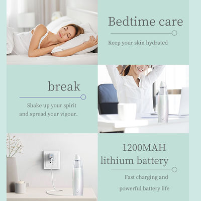 Portable Automatic Hydrogen Mist Spray 1500PPB Facial Hydrating Hydrogen Spray with USB and Battery Power
