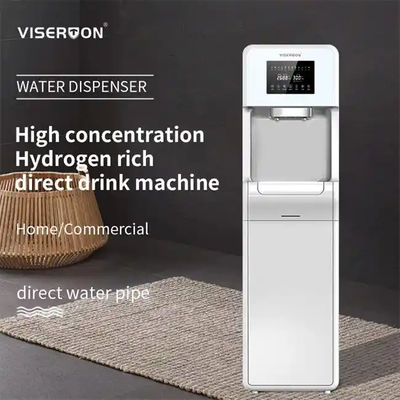 Vertical Smart Hydrogen Water Dispenser 75G with 7 Temperature Settings and 2500-5000 ppb Hydrogen Concentration