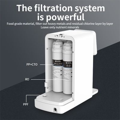7 Temperature Options Hydrogen Water Generator 0.15-0.4MPa Work Pressure CE ROHS NSF CB SAFETY MAKR