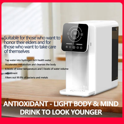 Fully Automatic Cold Hot Alkaline Water Machine With ABS Materials CE ROHS NSF CB SAFETY MAKR Certified And Free Spare Part