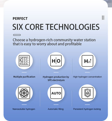 SSJ-RA-M8 Hydrogen Rich Filling Machine with 600G Water Production Capacity 2500-5000ppb