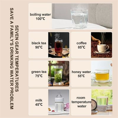 Electric Tabletop Home Water Purifier RO Bubble Hydrogen Water Dispenser 6L Water Tank