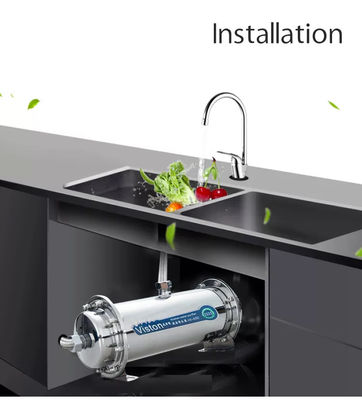 OEM 304 Stainless Steel Water Filter Purifier With UF Membrane Self Cleaning Household