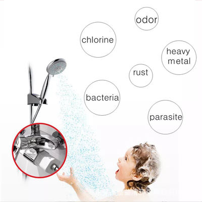 Universal Vitamin C Shower Filter Anti Scale Shower Head For Baby Water Shower Filter