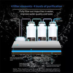 Best Rich Hydrogen Commercial Table Public Drinking Instant Hot Electric Hot And Cold Ro Water Purifier Water Dispensers