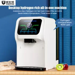 Rich Hydrogen Commercial Table Public Drinking Instant Hot Electric Hot And Cold Ro Water Purifier Water Dispensers