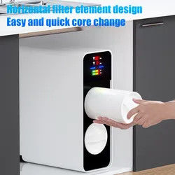 Household sunken tankless large flow RO system filter water purifier