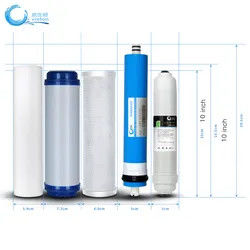 75GPD Household Reverse Osmosis Membrane Water Purifier Spare Parts Accessories