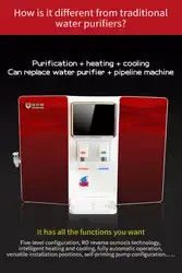 Wall Mounted Household Water Purifier Hot And Cold Water Dispenser Type