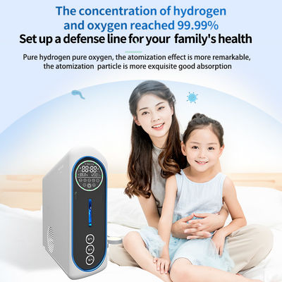 Oxygen Hydrogen Gas Inhaler 1800Ml Hydrogen Inhaler Generator Portable Type 1800ml 1350ml