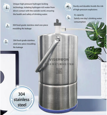 Stainless Steel 3L Hydrogen Locking Drum with Secure Locking System