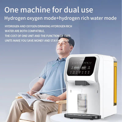 Molecular Hydrogen Inhalation Machine with HHO inhalation device with Hydrogen Pipeline