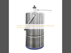Stainless Steel 3L Hydrogen Locking Drum with Secure Locking System